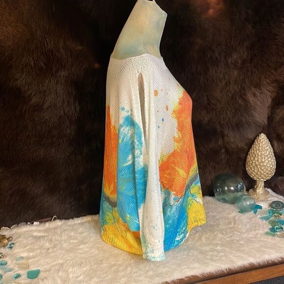 Luisa Ricci cold shoulder sweater M (5242) - Picture 4 of 9